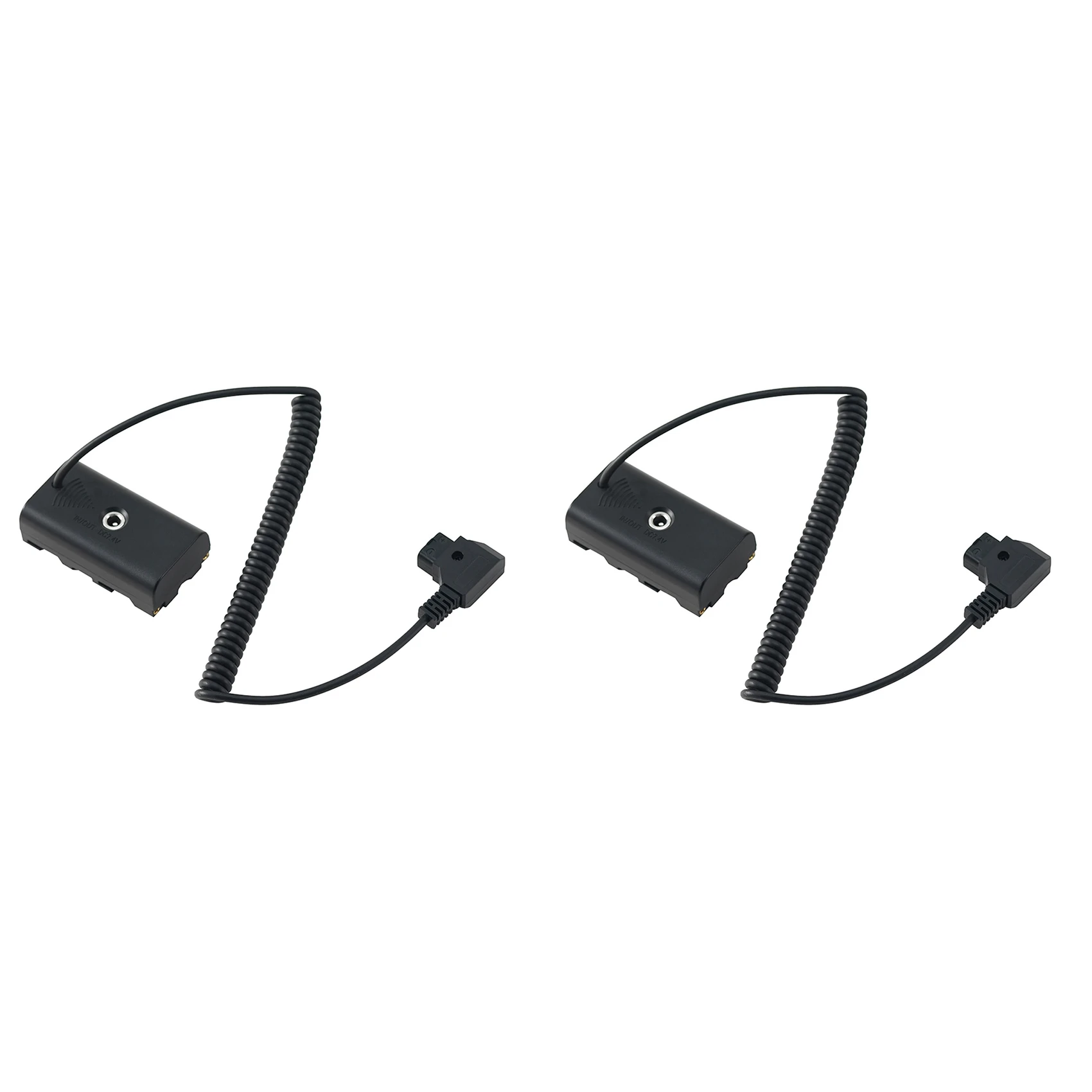 Ingenious-2X Power Adapter Cable For D-Tap Connector To NP-F Dummy Battery For Sony NP F550 F570 F770 NP F970