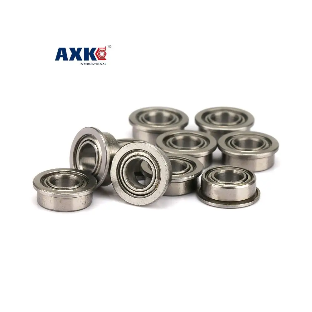 Flanged deep groove ball bearing with single rib F6000 6001 6002 6003 6004 6005 6006 6007ZZ 2RS