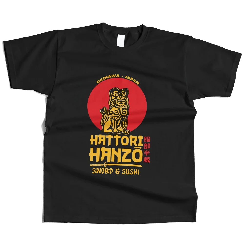 Hattori Hanzo bedruckte 100% Baumwolle klassische Harajuku T-Shirt für Männer Frauen Sportswear Tops T-Shirts