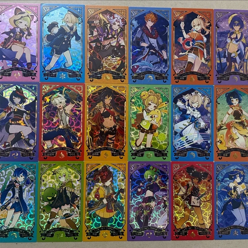 Anime Goddess Story SSR-Karten Tartaglia Yoimiya Bennett Kujou Sara Sammelkarten Weihnachten Geburtstagsgeschenke Kinderspielzeug