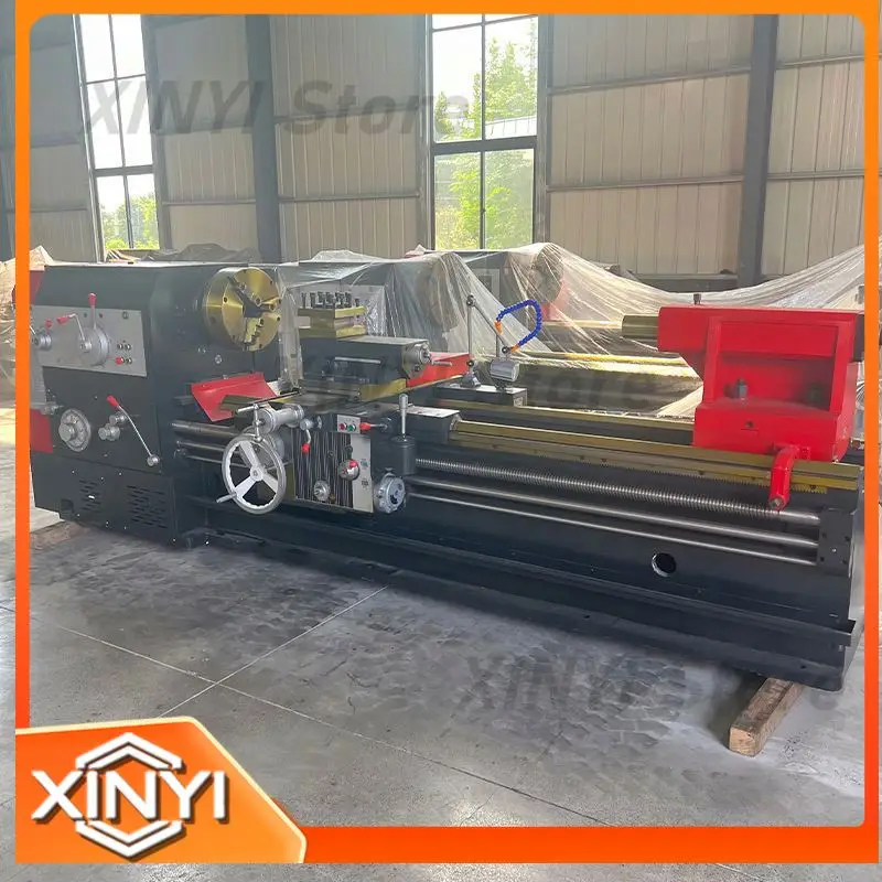 Automatic Universal Horizontal Hand Lathe for ANDUUK High Rigidity Multifunctional Manual Metal Lathe Machine for