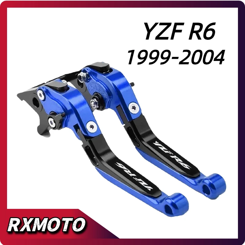 For Yamaha YZFR6 YZF R6 1999 2000 2001 2002 2003 2004 CNC 5D Aluminum Motorcycle Clutch Brake Lever
