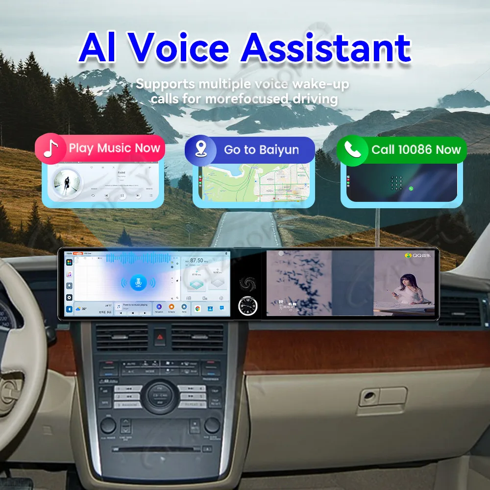 

Двойной 12,3-дюймовый автомобильный радиоприемник для Nissan Teana 2004-2007 Android 13 CarPlay HD-экран GPS-навигация Мультимедийный плеер Стерео головное устройство