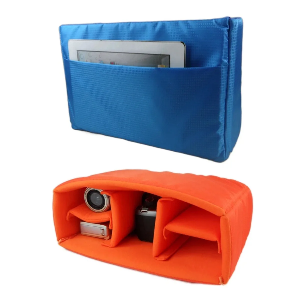 

Camera Bag Photography Protect Insert Partition Dividers Case Fit 1 DSLR + 4 Lens Canon Nikon Sony Pentax DSLR SLR