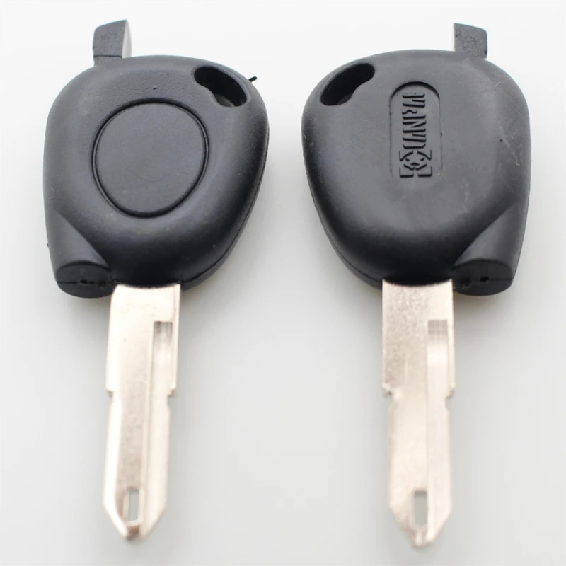 XIEAILI OEM 10Pcs Car Key Shell Remote Fob Replacement Case Uncut Blade For Peugeot 206 207 view 3