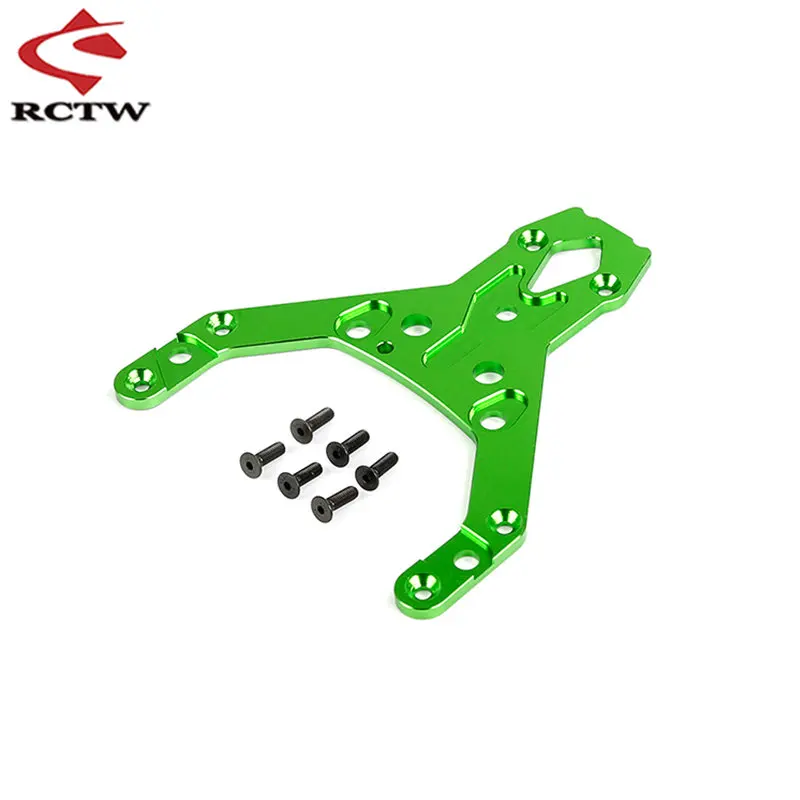 High Quality CNC Thickened Front or Rear Upper Connection Plate Set for 1/5 HPI ROFUN ROVAN KM BAJA 5B 5T 5SC Truck Rc Car Parts