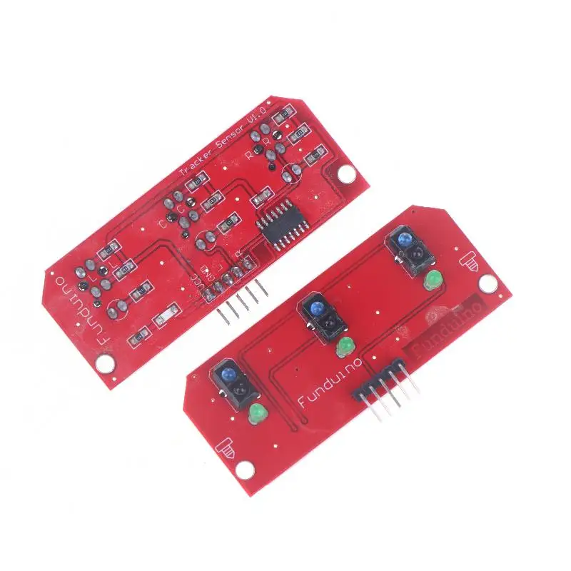 1/3/5 Uds TCRT5000 Módulo de Sensor de seguimiento de línea infrarroja de 3 canales Sensor de Robot de coche Módulo de seguimiento de rastreo para accesorios de Robot