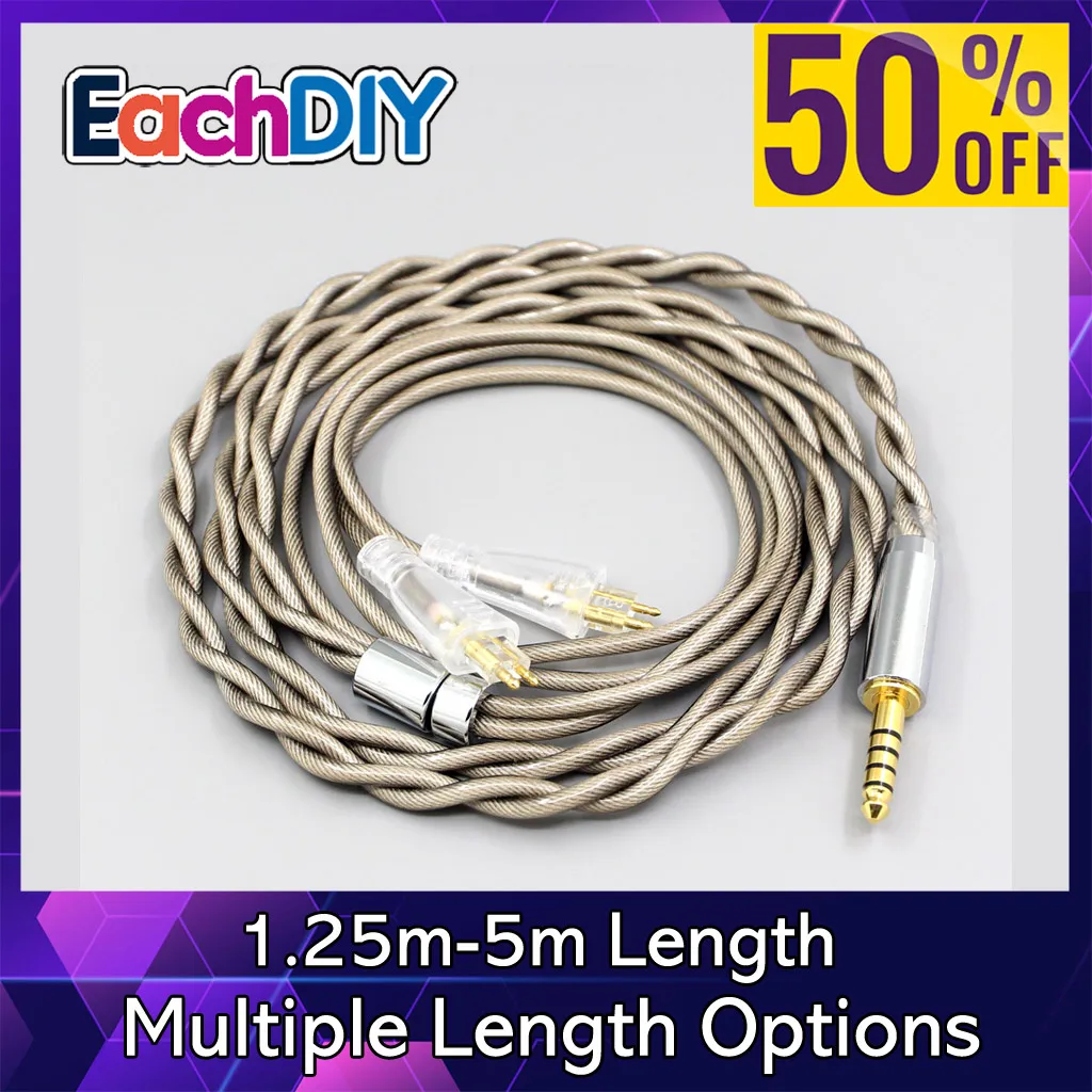 

Type6 756 core 7n Litz OCC Silver Plated Earphone Cable For FOSTEX TH900 TH1000RP TH1100RP TH-909 TR-X00 TH-600 MK2 LN007848