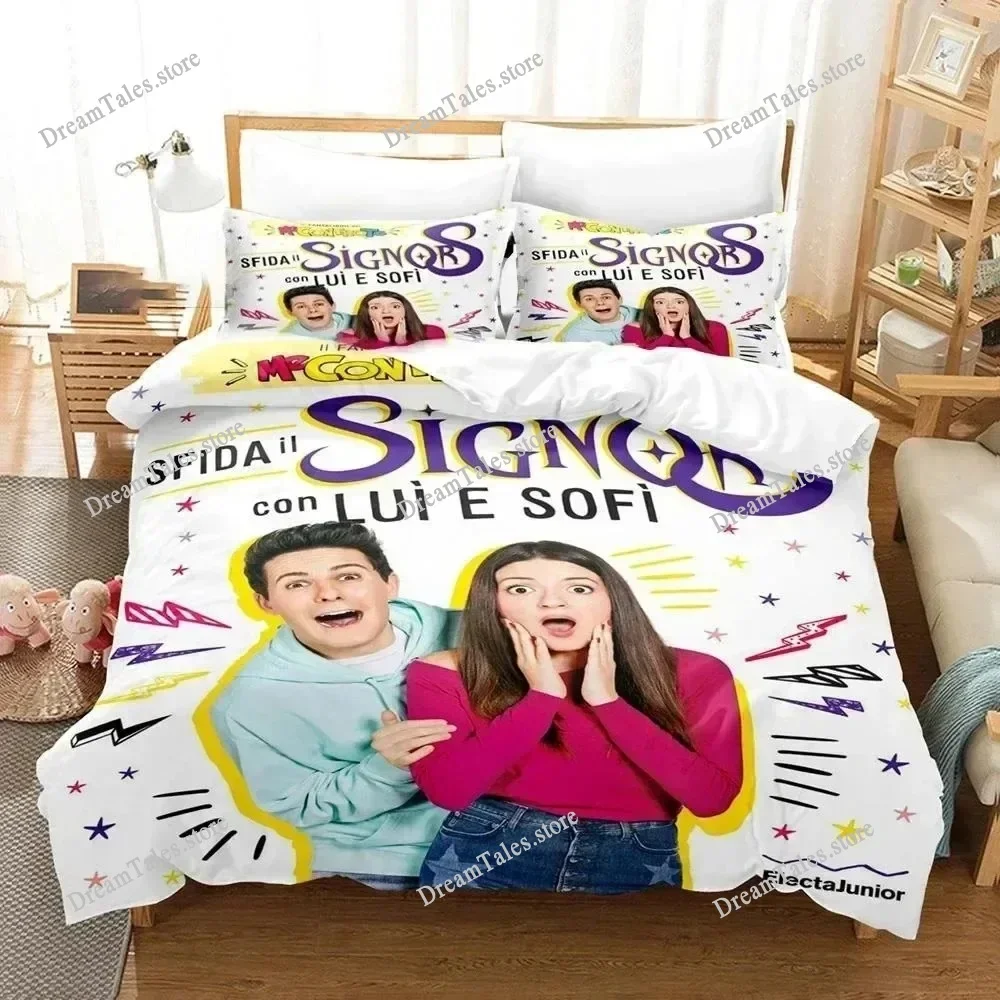 

3D Print Me Contro Te Bedding Set Boys Girls Twin Queen King Size Duvet Cover Pillowcase Bed Boys Adult Home Textileextile741