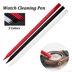 Watch Repair Tools Watch Dial Cleaning Pen Plastic Dust Removal Professional Movement Cleaning Maintain Stick for Watchmaker