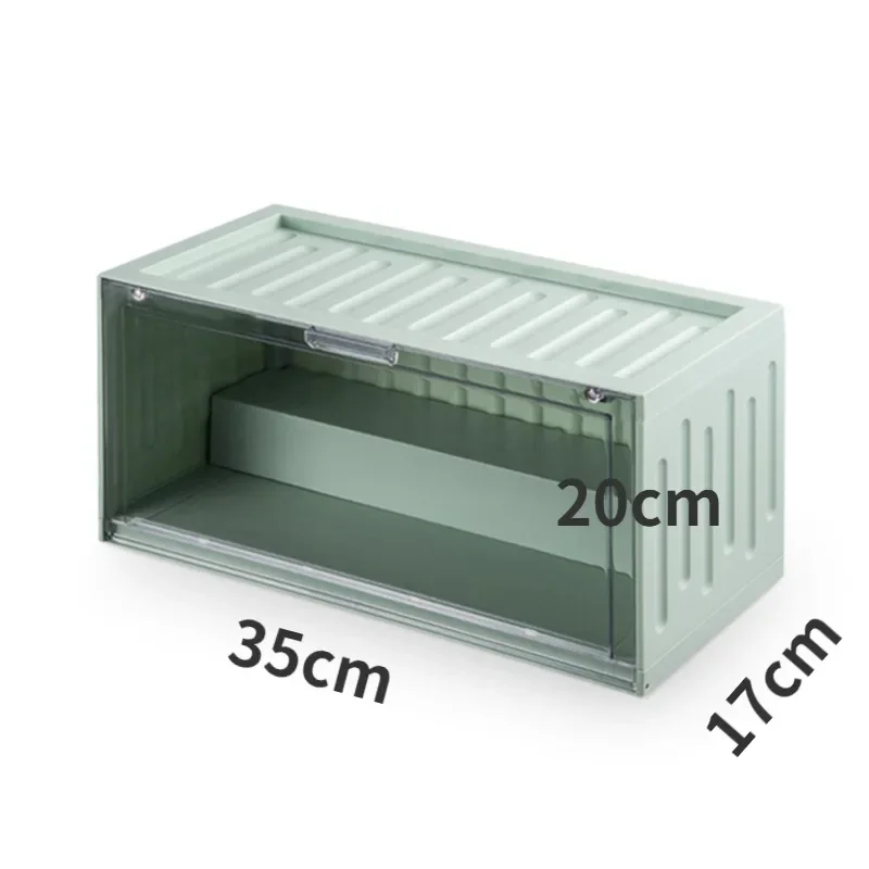 35x17x20cm Capacity Blind Action Figures Display Container Transparent Model Collectible Showcase Collectible Dust-proof Toy Box