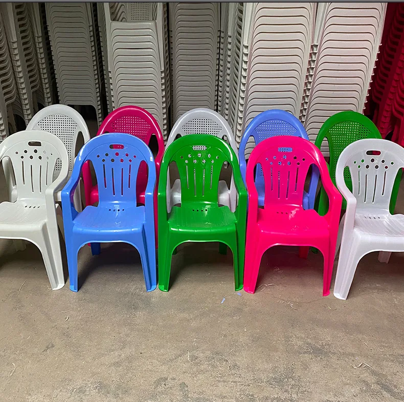 #Virgin Material PP Portable Plastic Chair Lightweight Outdoor Desk for Beach Barbecue Camping Party