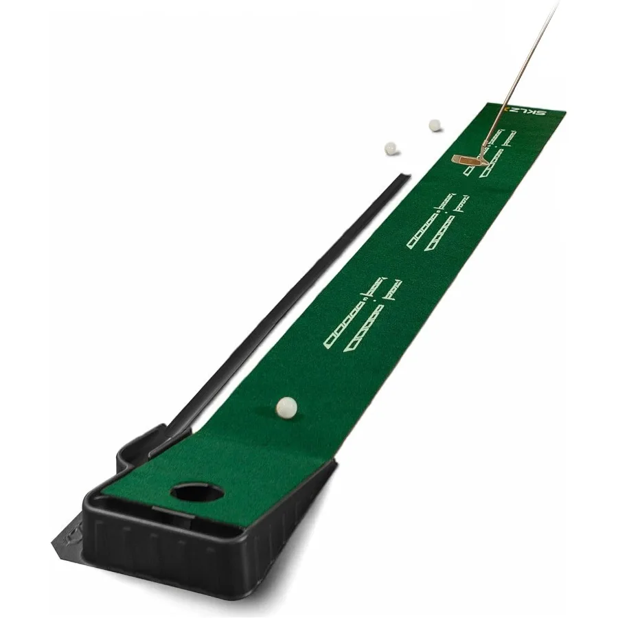 

Putting Green: Enhance Your Golf Putting Skills with Realistic Home Practice Equipment for Improved Stroke Accuracy Lower Score