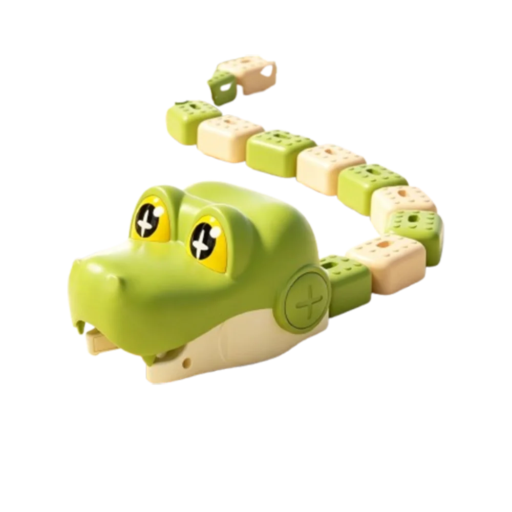 Battle Game Magnetic RC Snake Car Rechargeable Bead Eating Greedy Snake Car Interactive Desktop Magnetic RC Car Gift