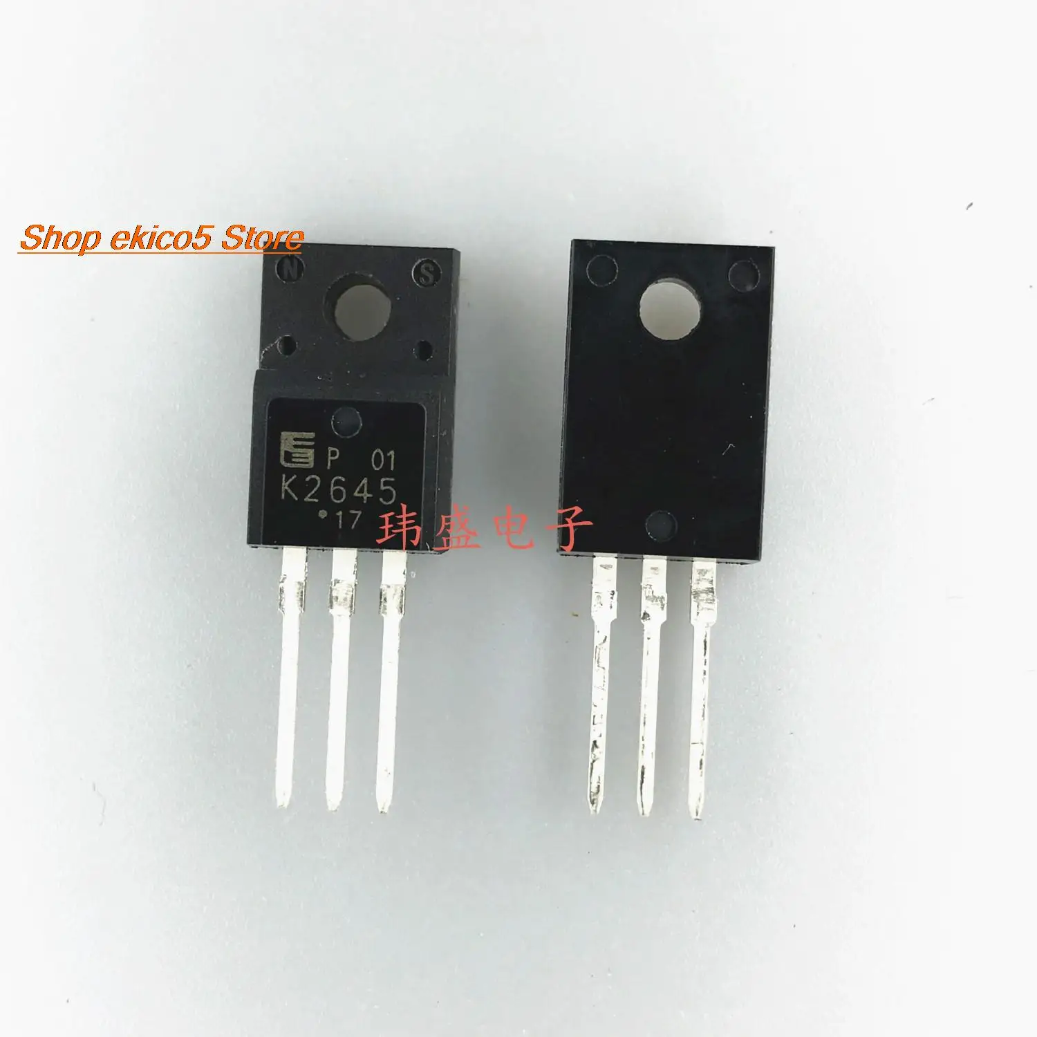 10pieces Original stock    K2645 2SK2645 TO220 