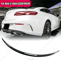 Para Mercedes Benz Clase E accesorios de coche alerón trasero divisor labios ala trasera Coupe C238 W238 AMG 2016-2023 2 puertas con apariencia de carbono
