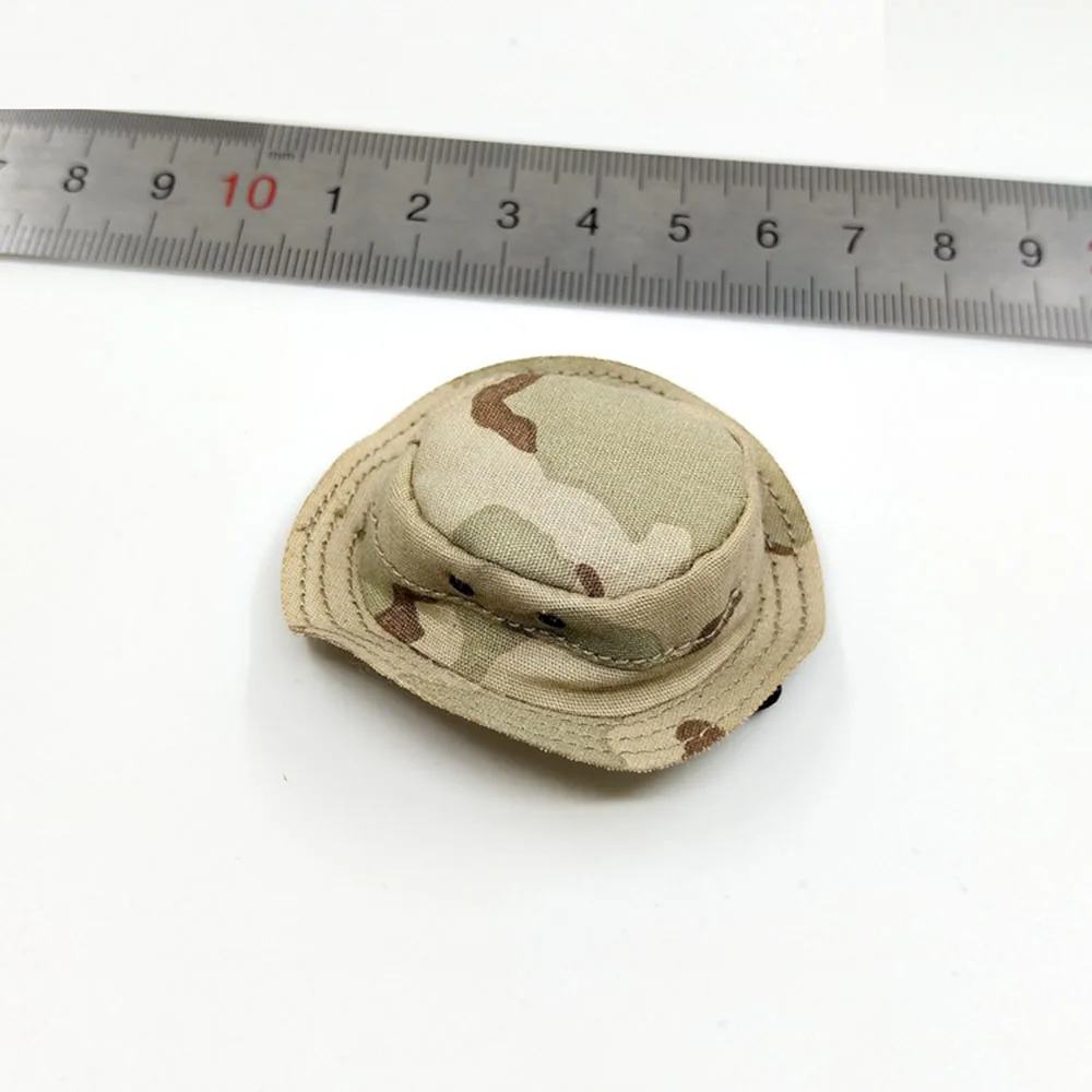 DAMTOYS 1/6 DAM 78085 Navy Seals SDV Team 1 Operation Desert Camo Boonie Hat Caps For 12inch Action Figure Collectable
