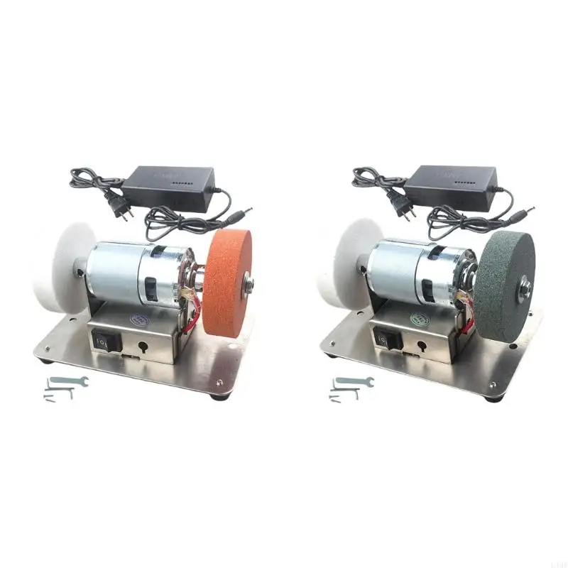 

Multifunctional Mini Belt Sander Electric Cutter Sharpener Belt Grinder 6000rpm L4MF