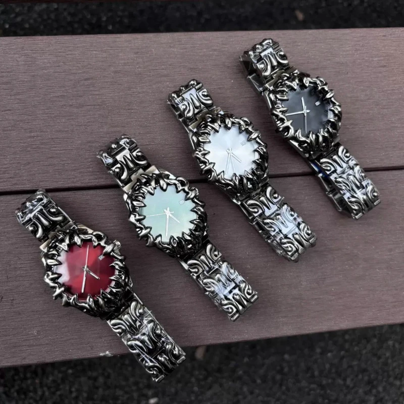 

Richtramp оригинальный дизайн y2k Millennium трендовые нишевые мужские часы особой формы с когтями