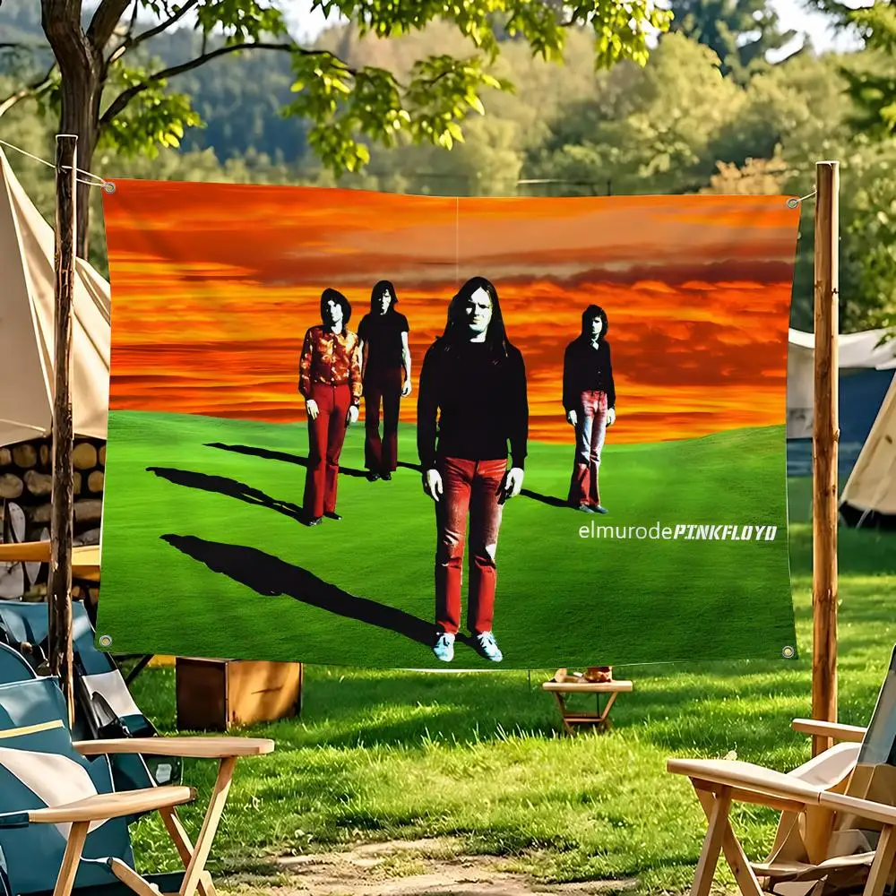 P-Pink Band F-Floyd-D Flags For Living Room Home Dorm Decor Wall Outdoor Camping Party Banner Gifts
