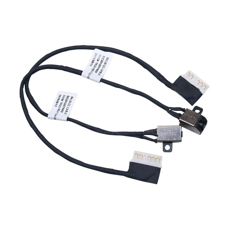 Soket konektor kabel daya DC baru pengganti Port pengisi daya untuk DELL Inspiron 5565 5567 0R6RKM Laptop Tablet #328