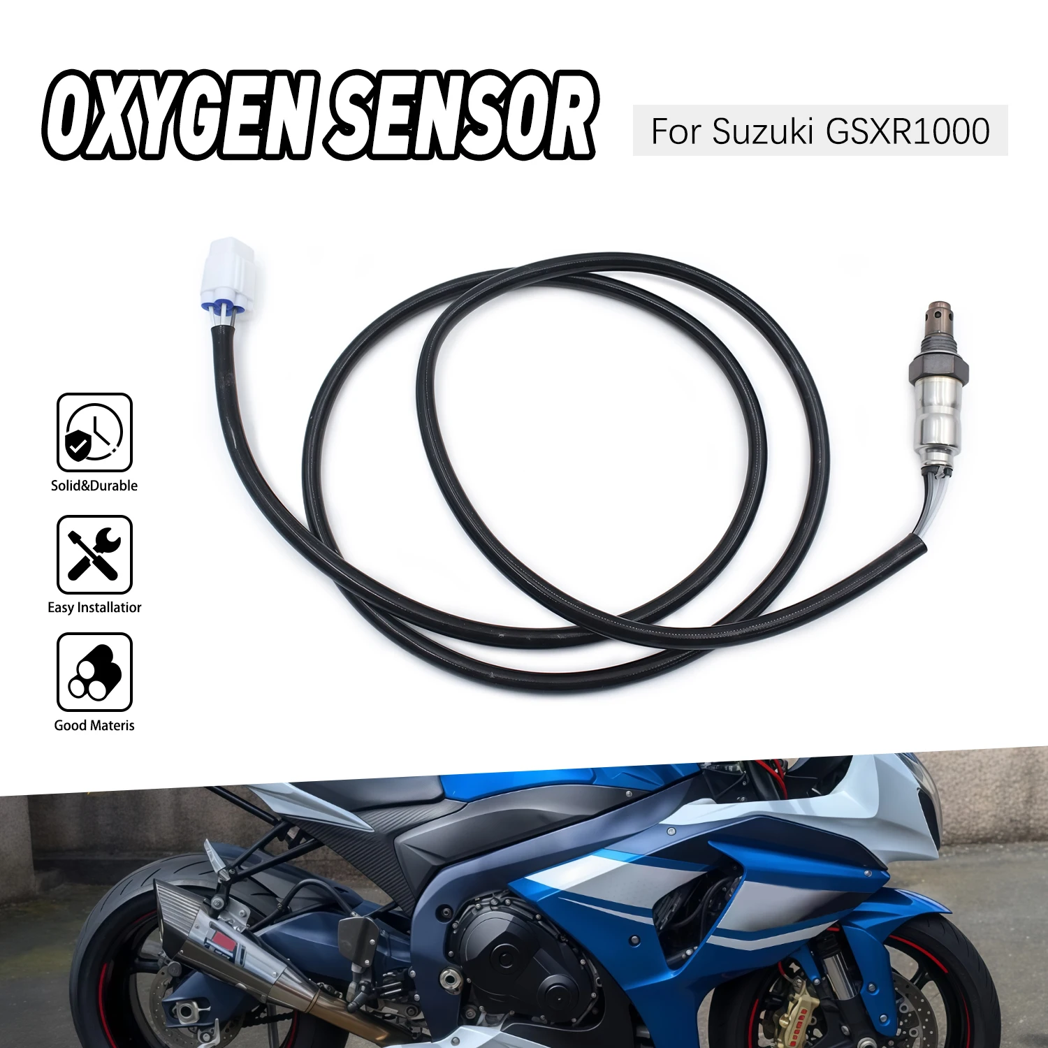 

Oxygen O2 Sensor For Suzuki Bandit GSXR600 750 1000 Katana 650 GSX650F SFV650 Motorbike Accessories Parts 1821318H00