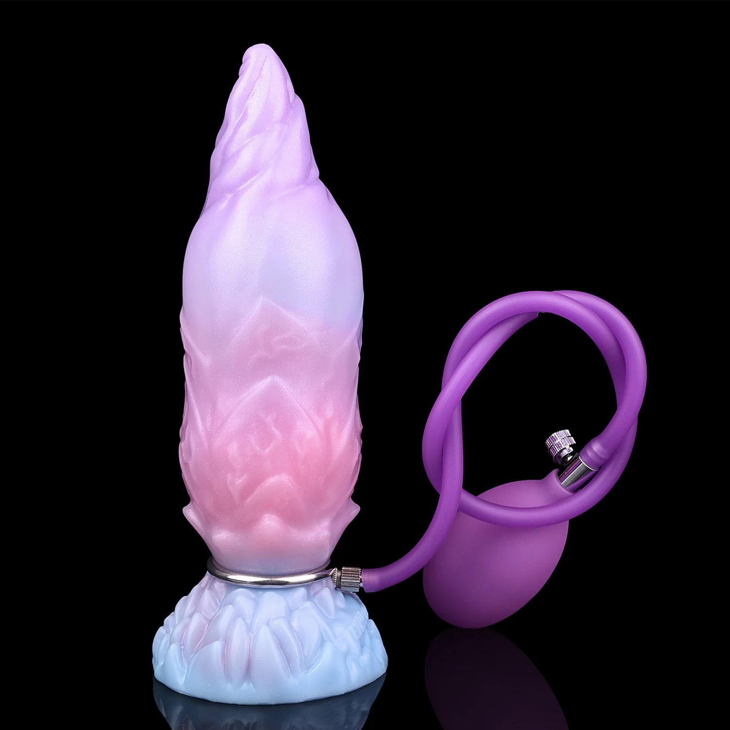 ELKKOST Fantasy Anal Dilatator Multi Farbe Aufblasbare Butt Plug Dildo Mit Saugnapf Sex Spielzeug Für Frauen Männer Masturbator