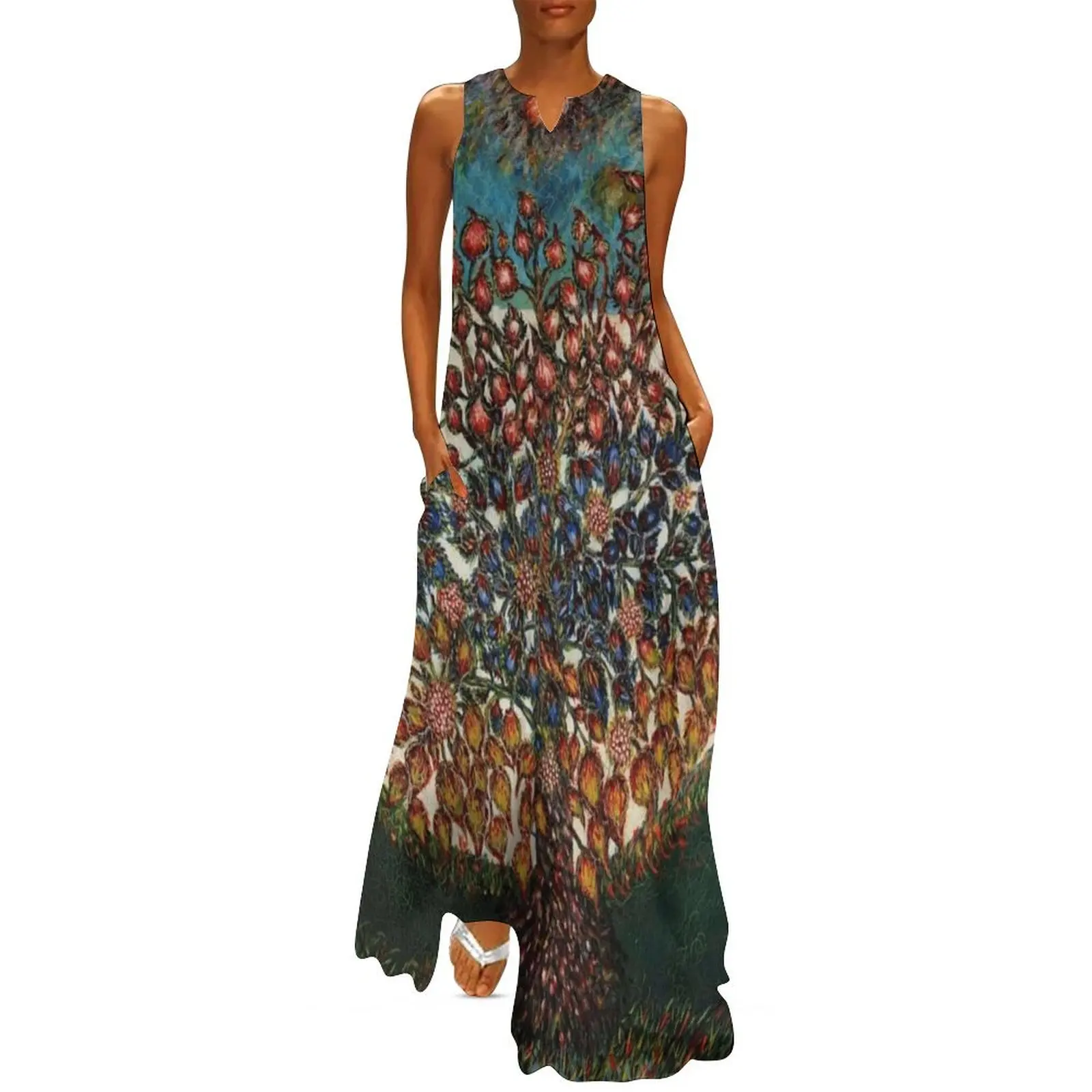 Tree of Life by Seraphine Louis - Favourite Artists Collection Long Dress cute dress Party dresses for women Dress