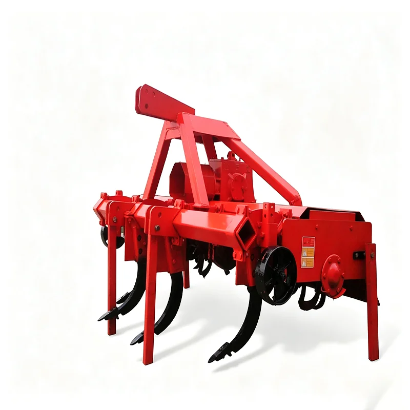 3 Point Hitch Tractor Subsoiler Heav  Duty Deep Ripper for Farm Hardpan Breaking Deep Soil Loosening