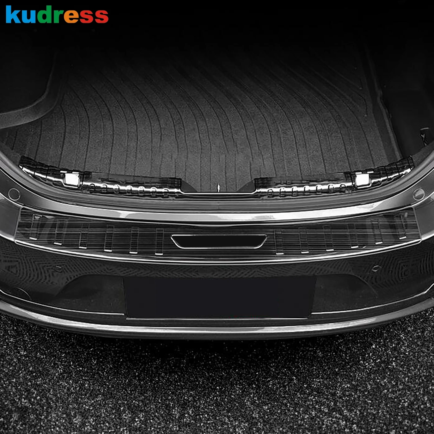 Rear Trunk Bumper Cover Trim For Mazda 3 Axela BP sedan 2019-2024 2025 Steel Car Tailgate Door Sill Plate Guard Pad Accessories view 2