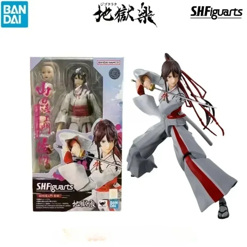 

Original Bandai SHFiguarts SHF Hell's Paradise Gabimaru Yuzuriha Yamada Asaemon Sagir Anime figuras de juguete