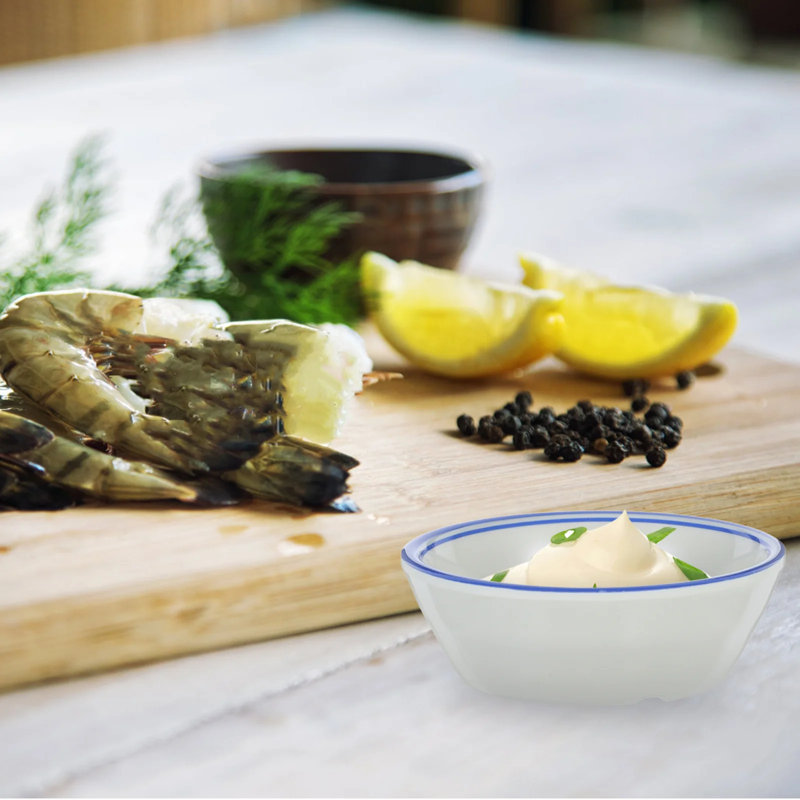 

2pcs Vintage Rooster Dipping Dish Melamine Sauce Container Reusable Condiment Cups For Salad Dressing Soy Sauce Vinegar