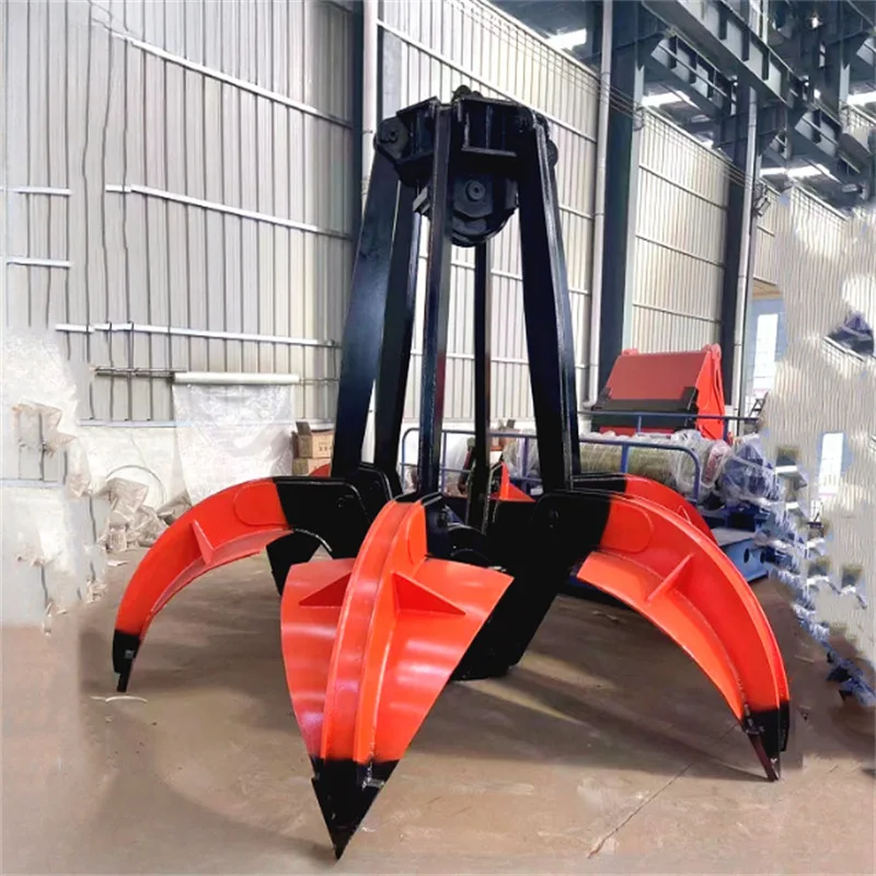 

Suitable for hydraulic shell bucket excavator, shell bucket river dredging bucket, sugarcane 4-petal grabber, cotton clip, fixed