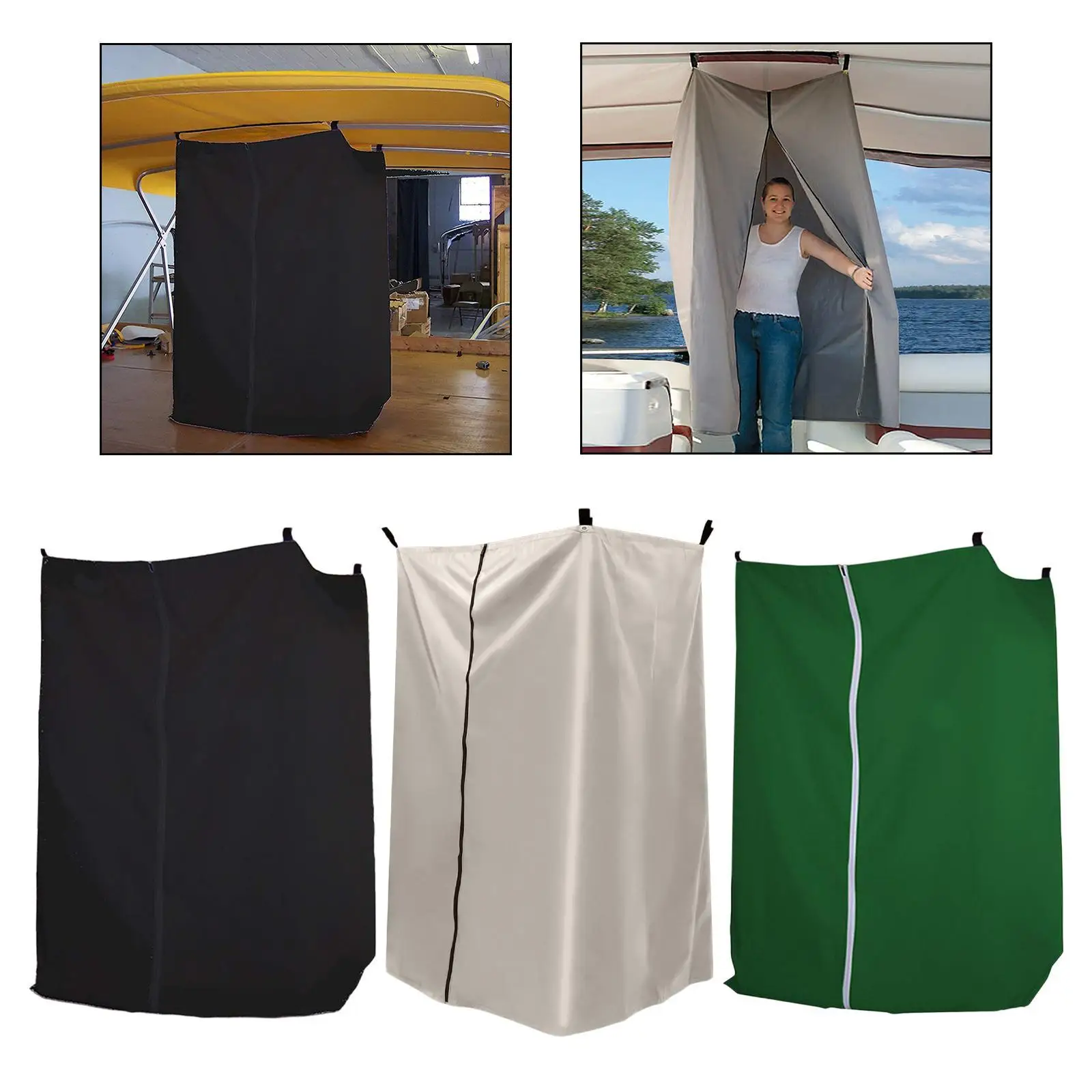 

Boat Privacy Curtain Privacy Tent for Boat for Boating Taking Photo Camping