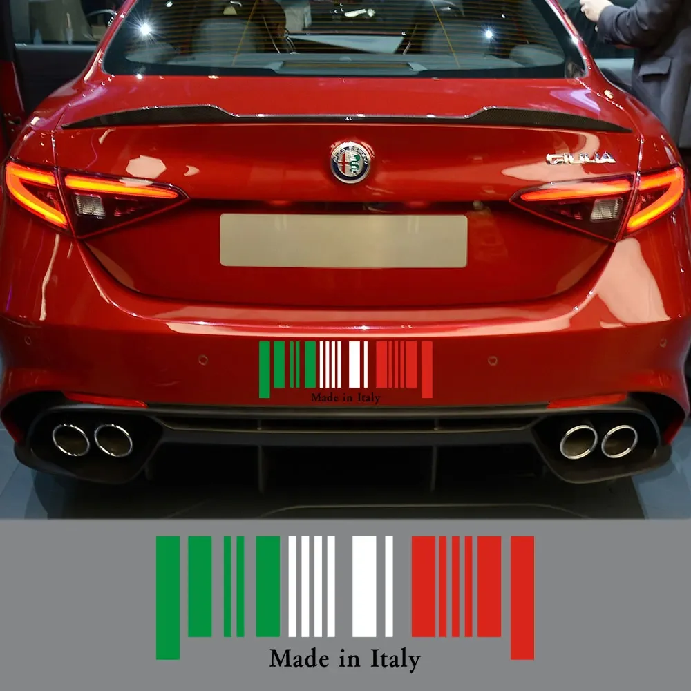 Car Whole Body Italy Vinyl Sticker Auto Accessories For Alfa Romeo Giulietta MITO 4C 159 147 156 GT Giulia Stelvio Q4 Sportiva