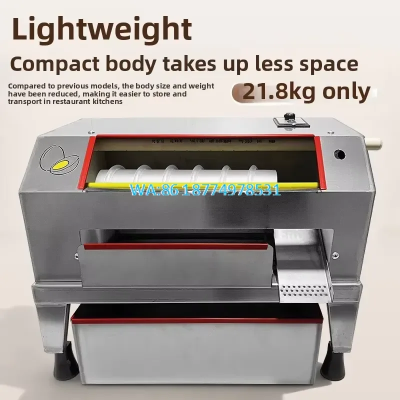 Wmwmnu for Kitchen Compact Egg Sheller High Speed 1500PCS/H Automatic Egg Peeler Stainless Steel Stable Egg Shell