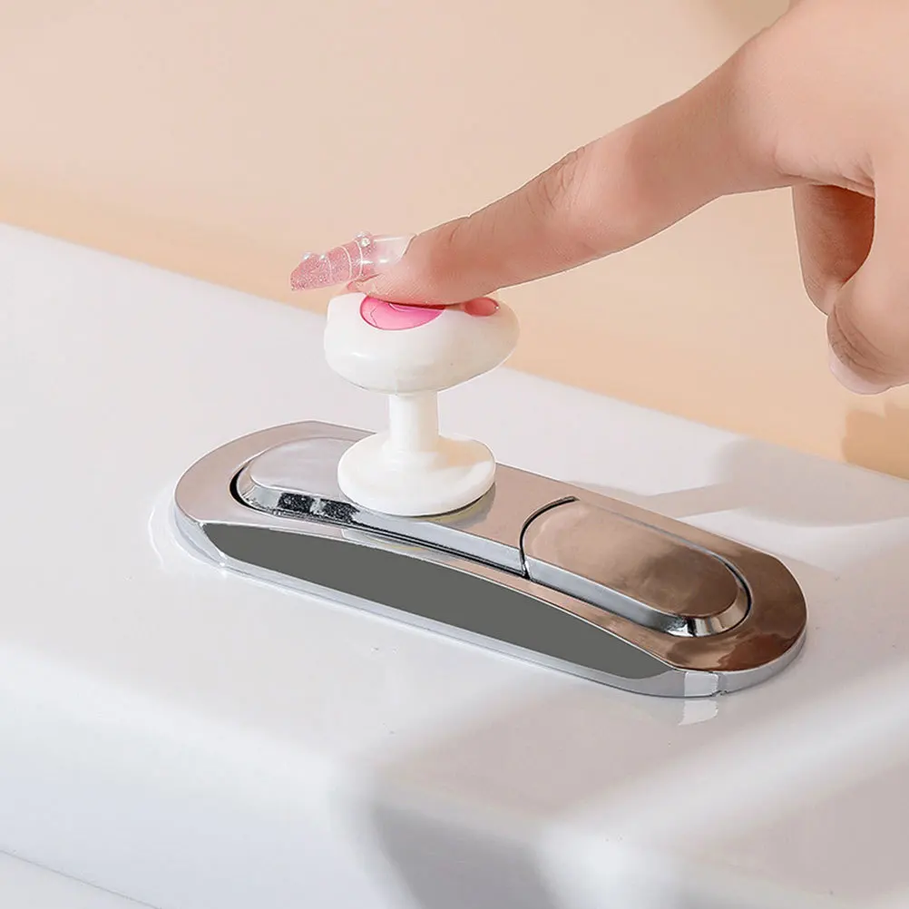 

Toilet Tank Abs Button Replacement Cat Claw Shaped Handle Push Flushing Bathroom Toilet Button Water Tank