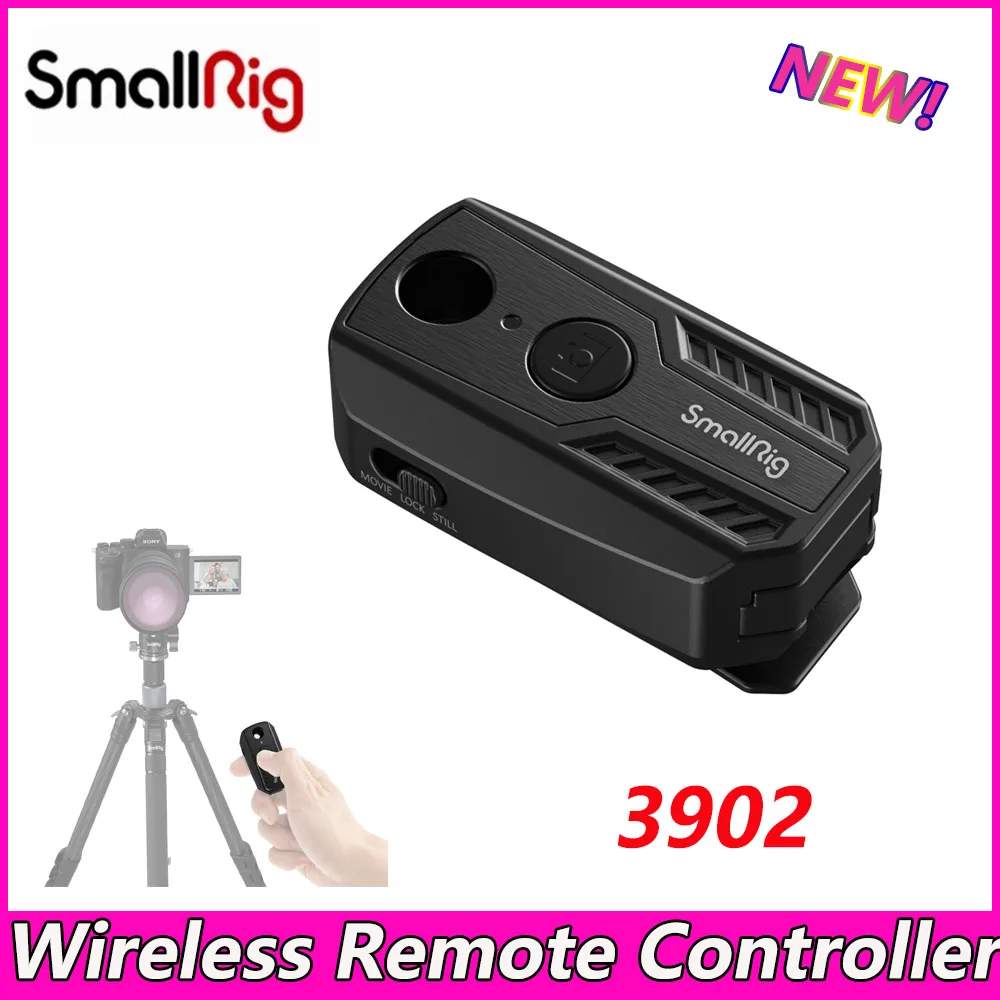 

SmallRig Wireless Remote Controller for Select Sony / Canon / Nikon Cameras 3902 Bluetooth Connection