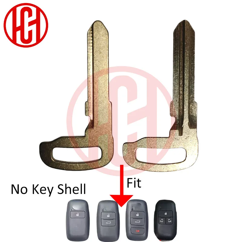 1/3/5Pcs Car Smart Key Blade Keyless Remote Blank Emergency Key Blank Spare Door Key for Toyota Raise Daihatsu Motor