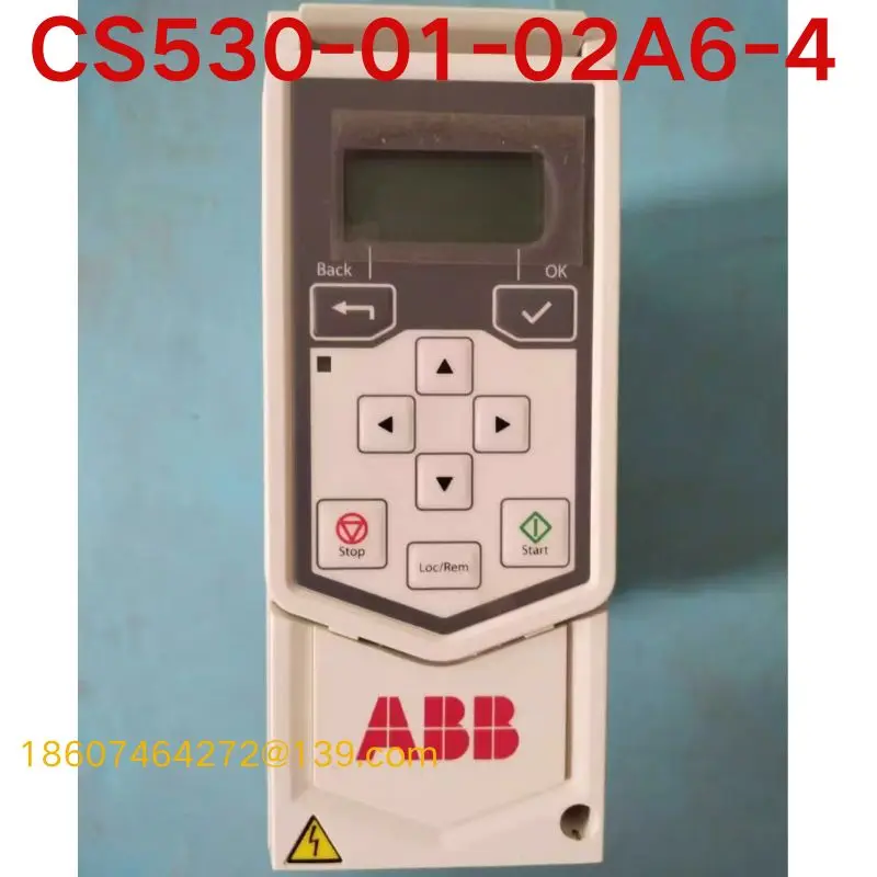 Second-hand test OK  0.75KW frequency converter ACS530-01-02A6-4