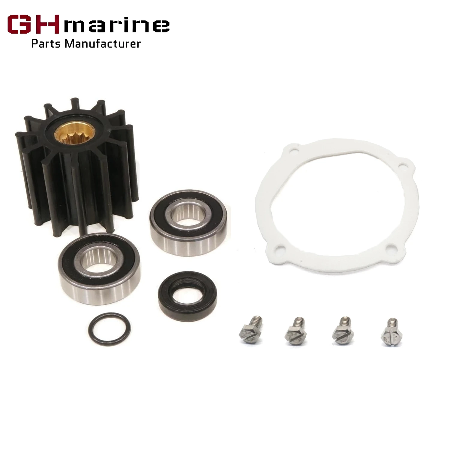 

Ремкомплект водяного насоса подходит для Johnson 10-24232-1 10-24232-2 10-24232-3 10-24232-4 10-24232-5 Крыльчатка 09-812B