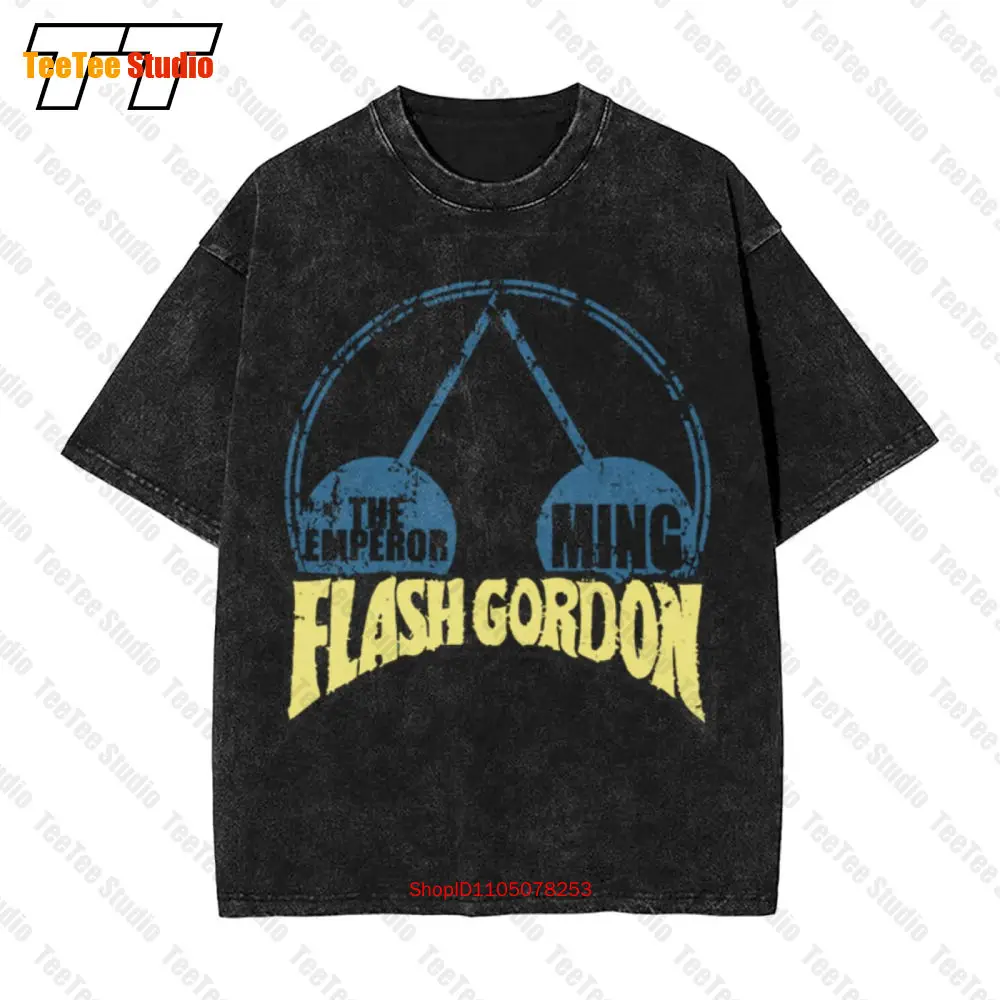 

Винтажная футболка большого размера Flash Gordon Tall Ming The Emperor Grey Heather 2IIN