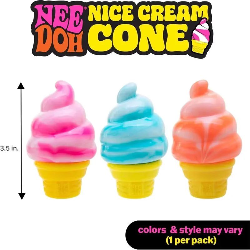 

New Schylling Needoh Ice-Cream Blind Box Sensory Toy Stress Relieving Block Pinching Relieving Puzzle Solving Venting Souvenir