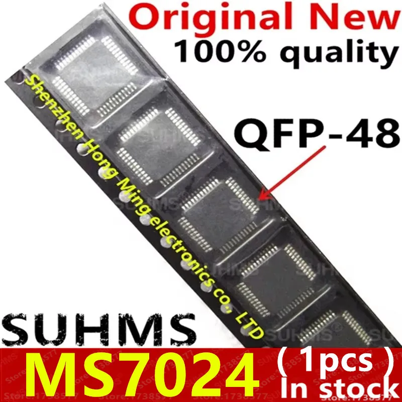 (1piece)100% New MS7024 QFP-48