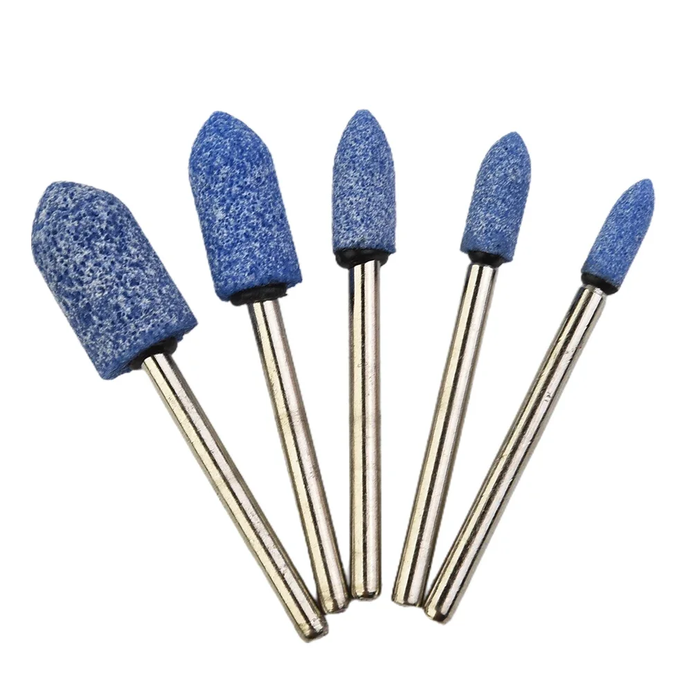 10 Piece Ceramic Stone Rotary Die Grinder Drill Bit Tool Set with Long Using Life and Perfect Grinding Effects