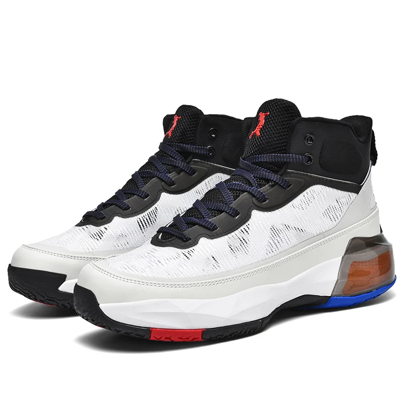 Youth Basketball Trainers Comfortable Mid Top Basketball Shoes 36-45 Quality Youth Fitness Basketball Shoes