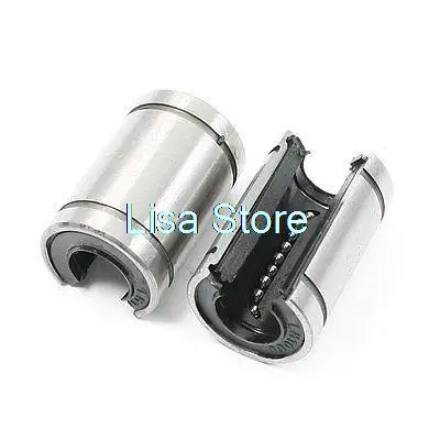 2 Pieces/lots Best Quality LM10UU-OP 10 x 19 x 29mm Open Linear Motion Ball Bearings Bushings