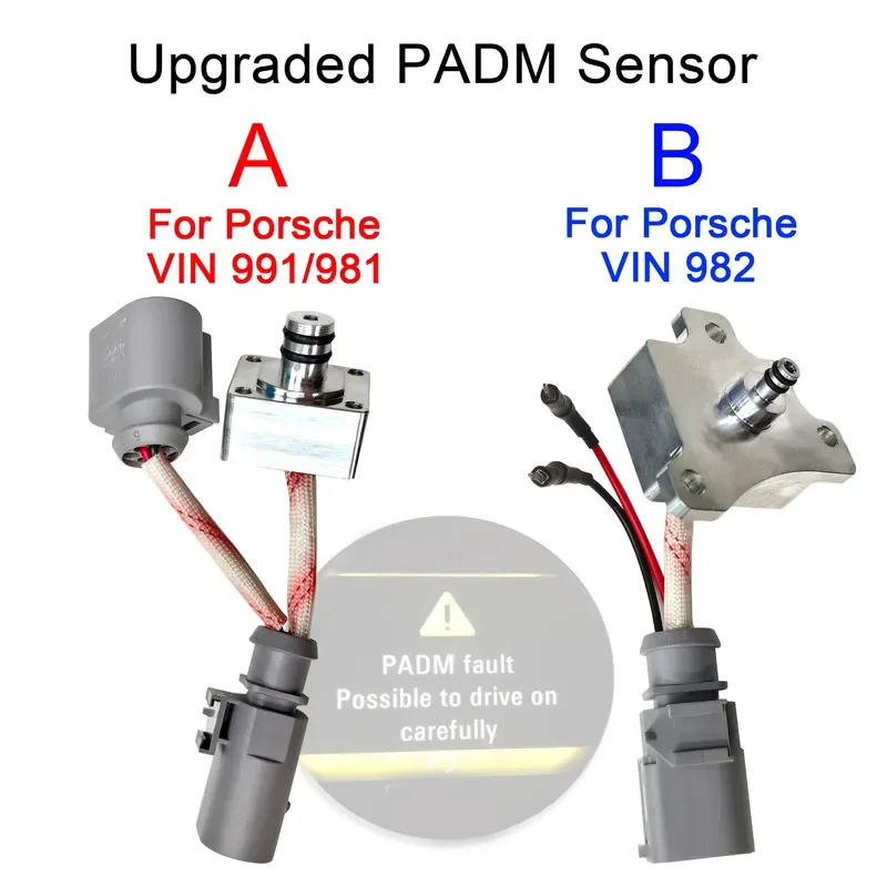 Upgraded PADM Sensor, A For VIN 991/981, B For VIN 982, Parts For Active Drivetrain Mount (PADM)