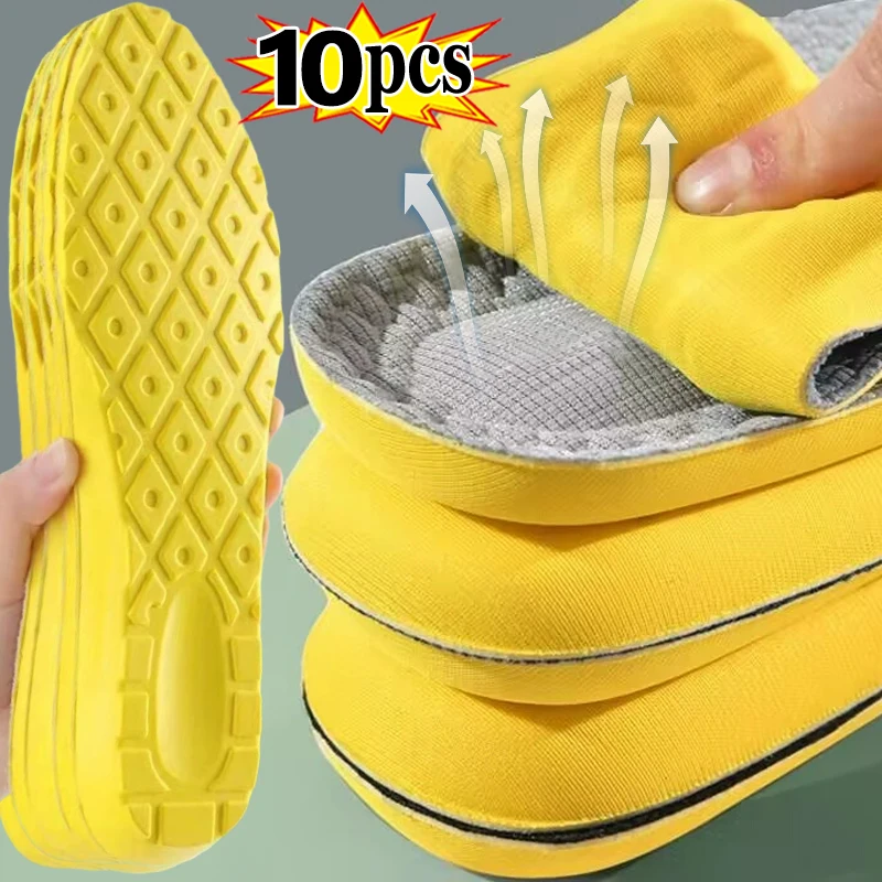 Plantillas de espuma viscoelástica Unisex, soporte para el arco del pie, almohadilla para zapatos deportivos, transpirable, absorbe el sudor, plantilla para el cuidado de los pies