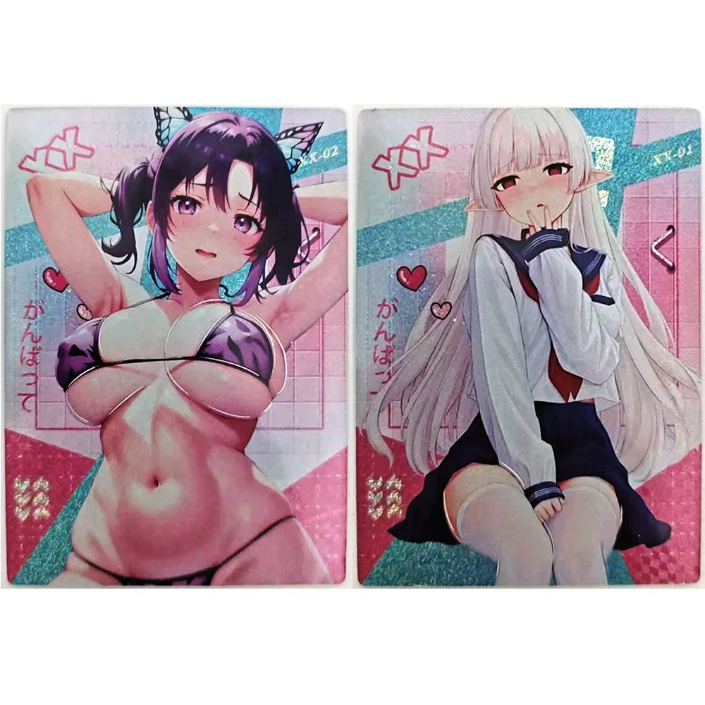 Anime Goddess Story XX Kochou Shinobu Izumi Sagiri Mitsuha Premium Flash Collectible Card Boy Game Toys Christmas Birthday Gifts